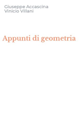 Appunti di geometria