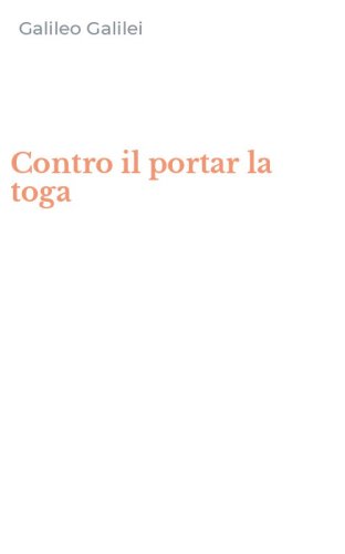 Contro il portar la toga