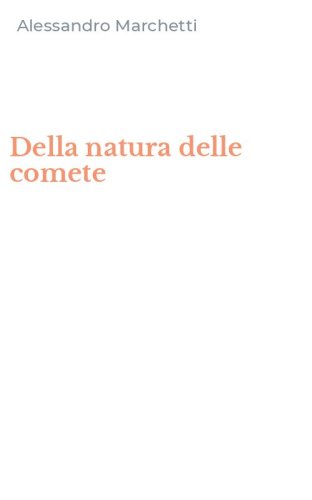 Della natura delle comete