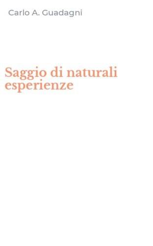 Saggio di naturali esperienze