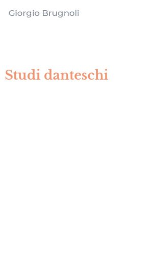 Studi danteschi