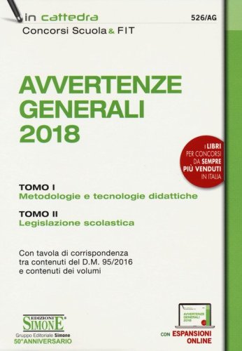 Avvertenze generali