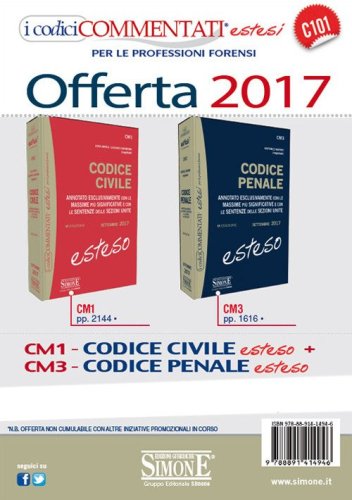 Codice civile esteso-Codice penale esteso. Annotati esclusivamente con le massime pi&ugrave; significative e con le sentenze delle Sezioni Unite