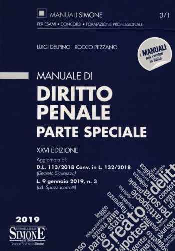 Manuale di diritto penale. Parte speciale
