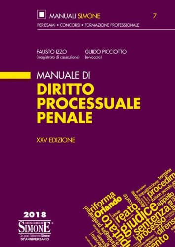 Manuale di diritto processuale penale