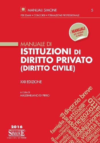 Manuale di istituzioni di diritto privato (diritto civile)