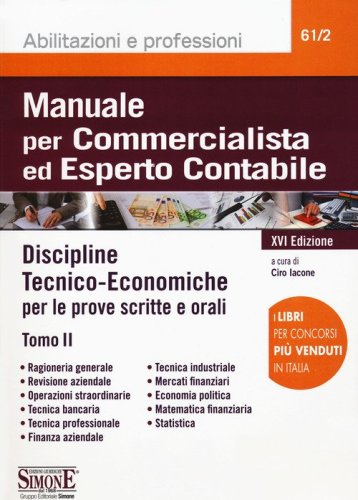 Manuale per commercialista ed esperto contabile