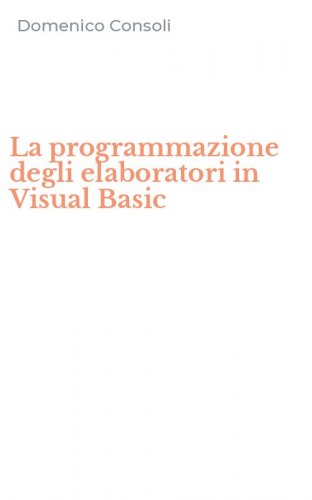 La programmazione degli elaboratori in Visual Basic