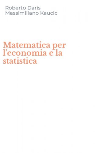 Matematica per l'economia e la statistica