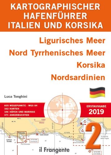Italien und Korsika. Ligurisches Meer, Nord Tyrrhenisches Meer, Korsika, Nordsardinien. Auch online verf&uuml;gbar
