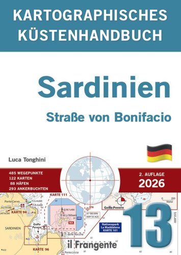 Kartographisches k&uuml;stenhandbuch 13. Sardinien und die Stra&szlig;e von Bonifacio