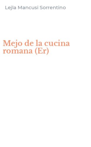 Mejo de la cucina romana (Er)