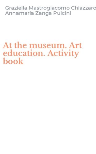 At the museum. Art education. Activity book