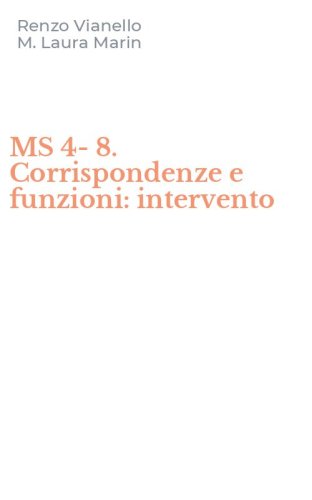 MS 4-8. Corrispondenze e funzioni: intervento