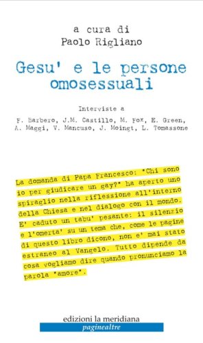 Ges&ugrave; e le persone omosessuali