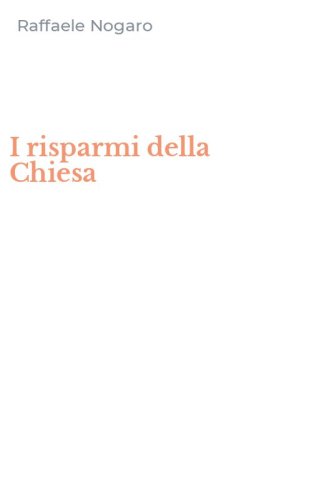 I risparmi della Chiesa