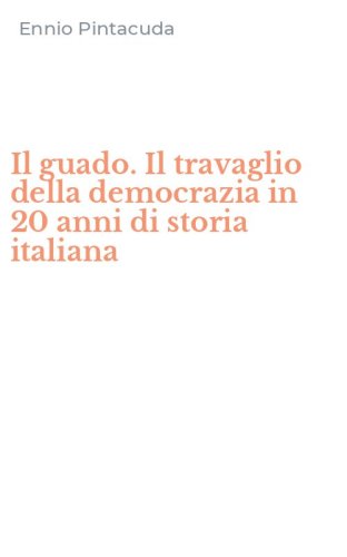 Il guado. Il travaglio della democrazia in 20 anni di storia italiana