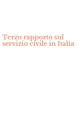 Terzo rapporto sul servizio civile in Italia