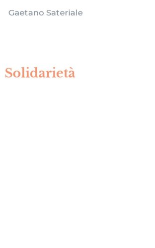 Solidariet&agrave;