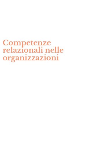 Competenze relazionali nelle organizzazioni
