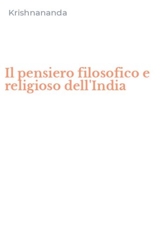 Il pensiero filosofico e religioso dell'India