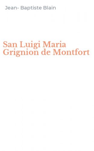San Luigi Maria Grignion de Montfort