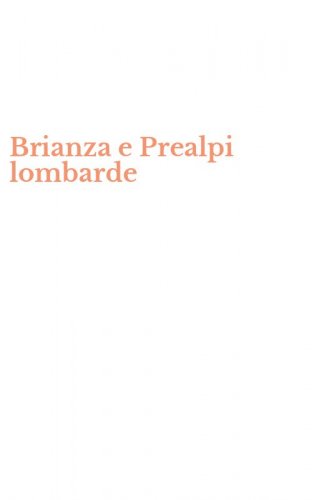 Brianza e Prealpi lombarde