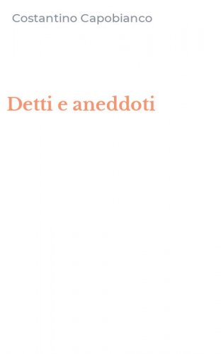 Detti e aneddoti