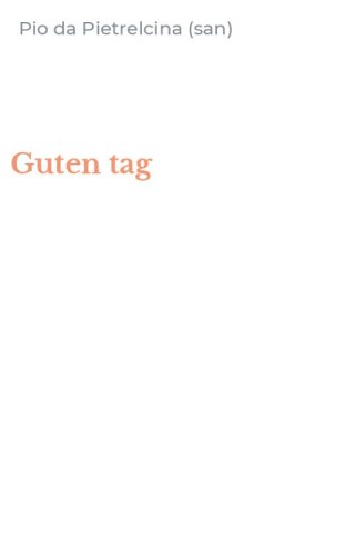 Guten tag