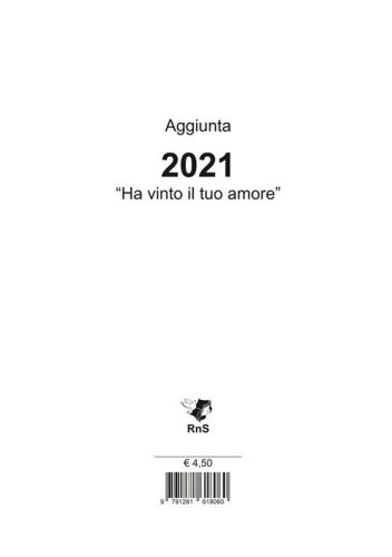 Aggiunta canti &laquo;Ha vinto il tuo amore&raquo; 2021