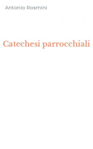 Catechesi parrocchiali