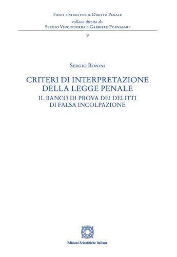 Criteri di interpretazione della legge penale