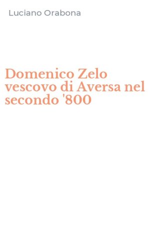 Domenico Zelo vescovo di Aversa nel secondo '800