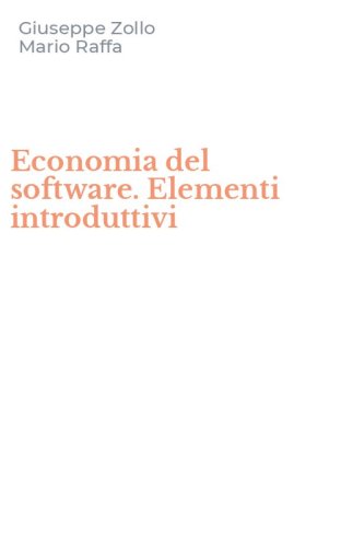 Economia del software. Elementi introduttivi