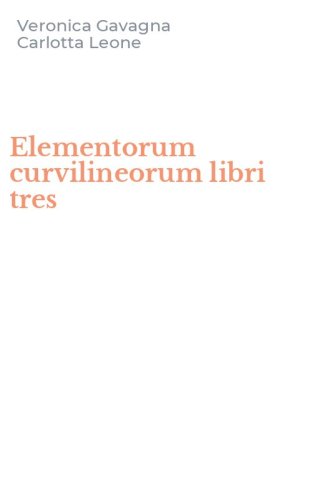 Elementorum curvilineorum libri tres