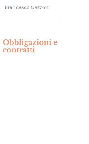 Obbligazioni e contratti
