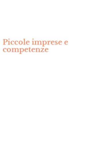 Piccole imprese e competenze