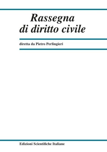 Rassegna di diritto civile
