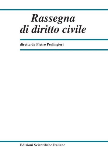 Rassegna di diritto civile