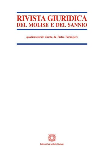 Rivista giuridica del Molise e del Sannio
