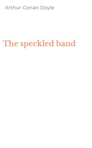 The speckled band