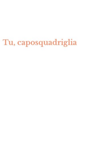 Tu, caposquadriglia