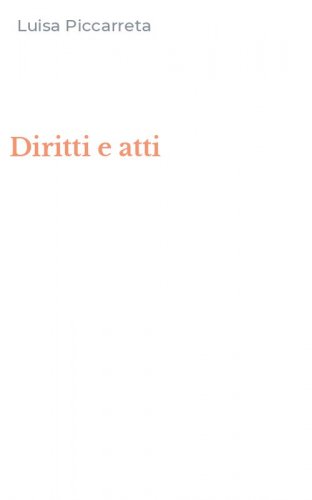 Diritti e atti