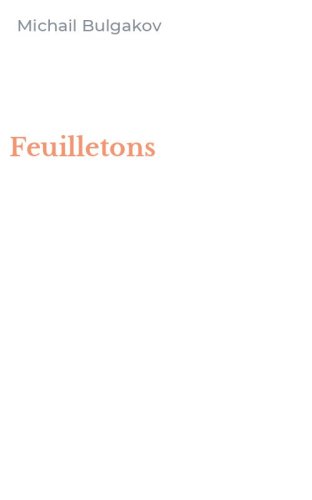 Feuilletons