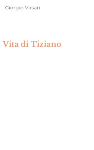 Vita di Tiziano