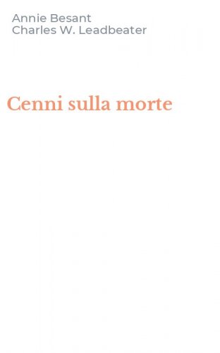 Cenni sulla morte