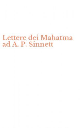 Lettere dei Mahatma ad A. P. Sinnett