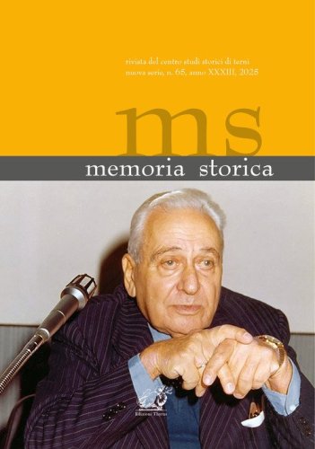 Memoria storica. Rivista del centro studi storici di Terni. Nuova serie