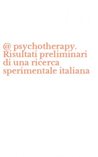 @ psychotherapy. Risultati preliminari di una ricerca sperimentale italiana