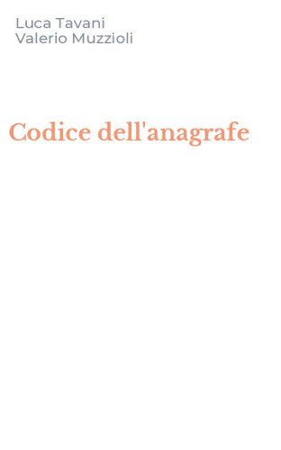 Codice dell'anagrafe